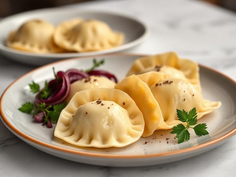 Sweet Cheese Pierogi