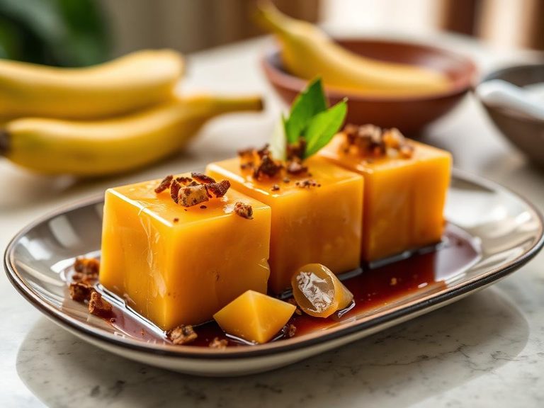 Sweet jackfruit dessert (Thai)