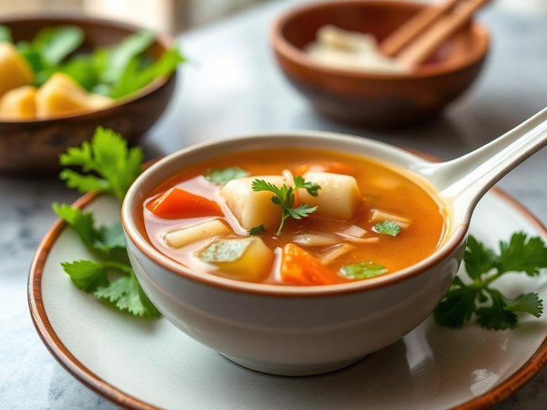 Sweet longan soup