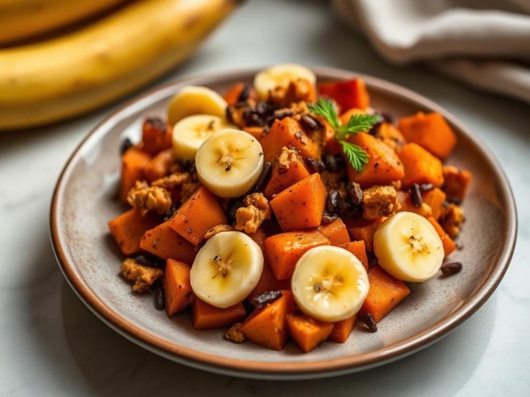 Sweet Potato and Banana Blend