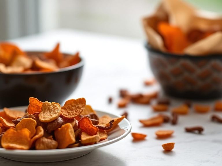 Sweet potato chip trail mix