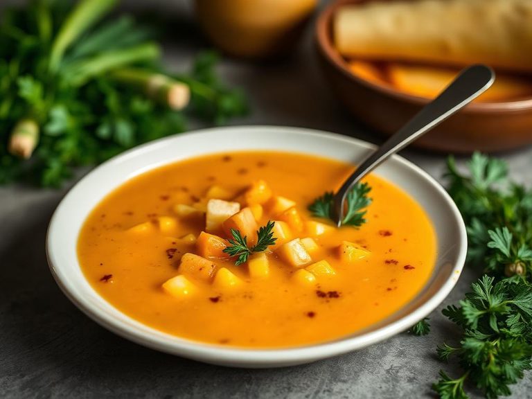 Sweet Potato & Corn Chowder