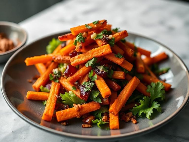 Sweet Potato Fry Salad