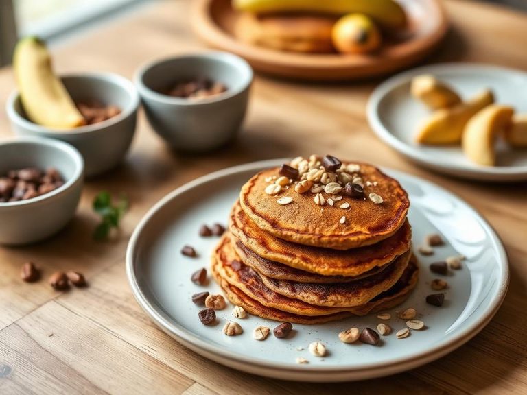 Sweet Potato & Oat Pancakes