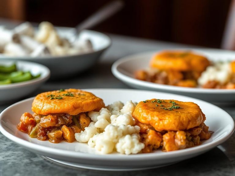 Sweet Potato-Topped Shepherd's Pie
