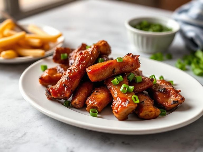 Sweet & Savory Pork Strips