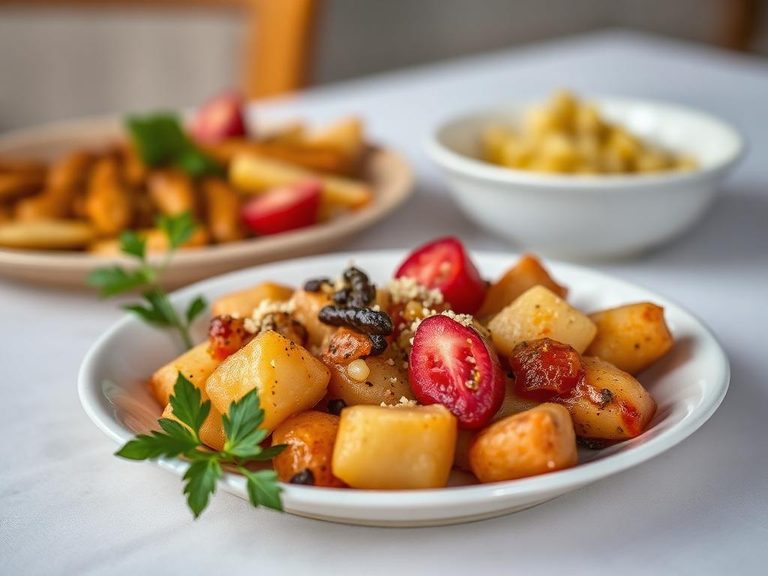 Sweet side dish in some Middle Eastern cuisines