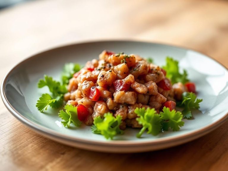 Sweetbread Tartare (modern European)