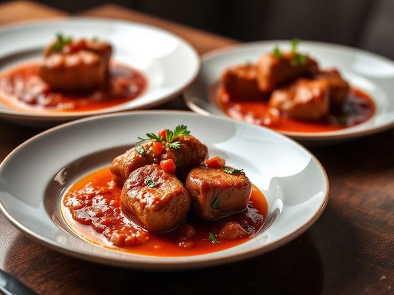 Sweetbreads in Tomato Sauce (Mondongo)