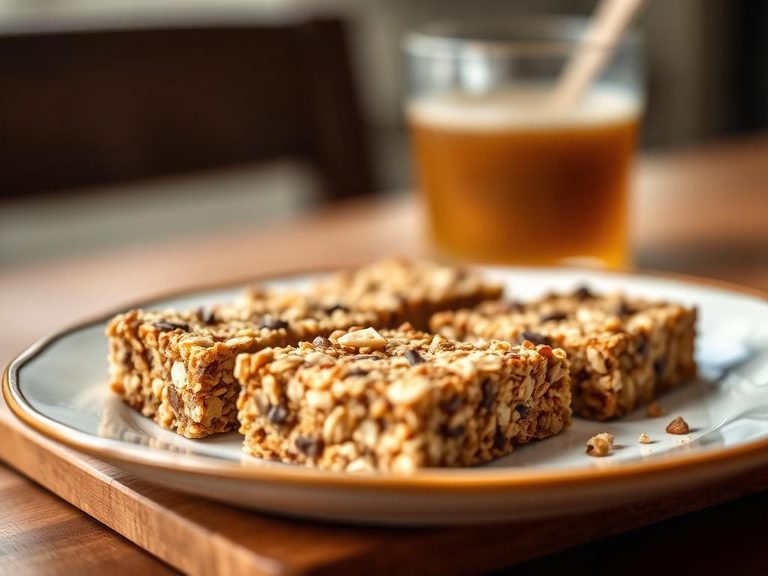 Sweetened granola or energy bars