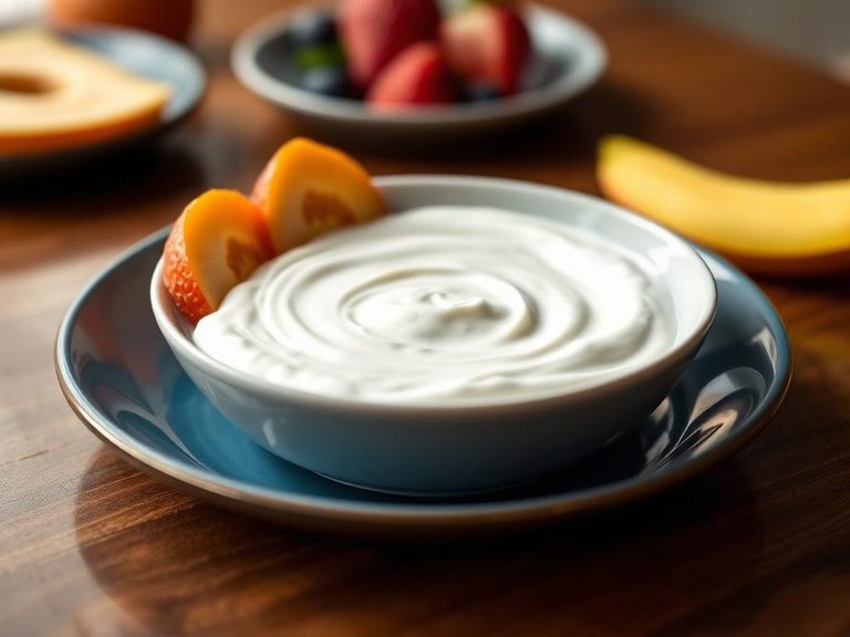 Swirled into plain full-fat yogurt for toddlers