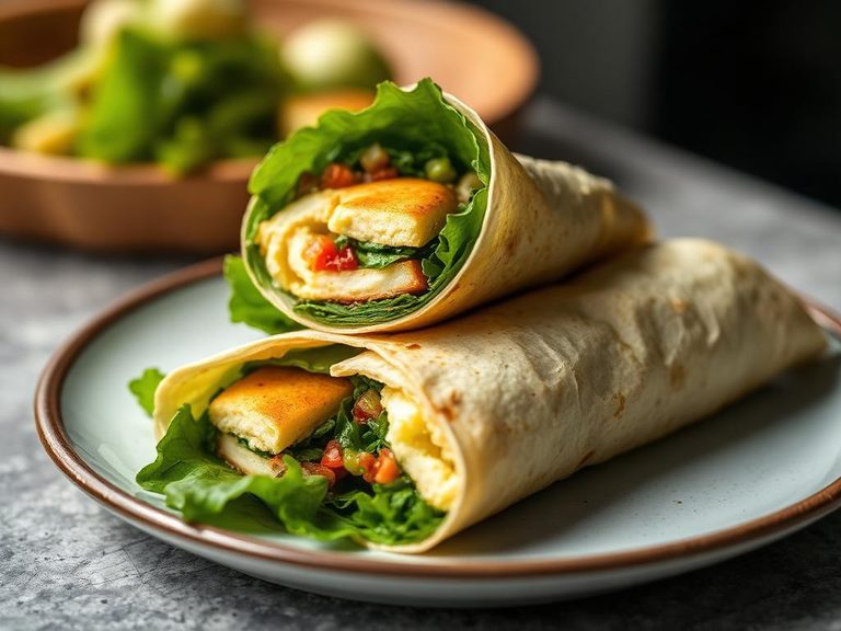 Swiss Chard Egg Wrap