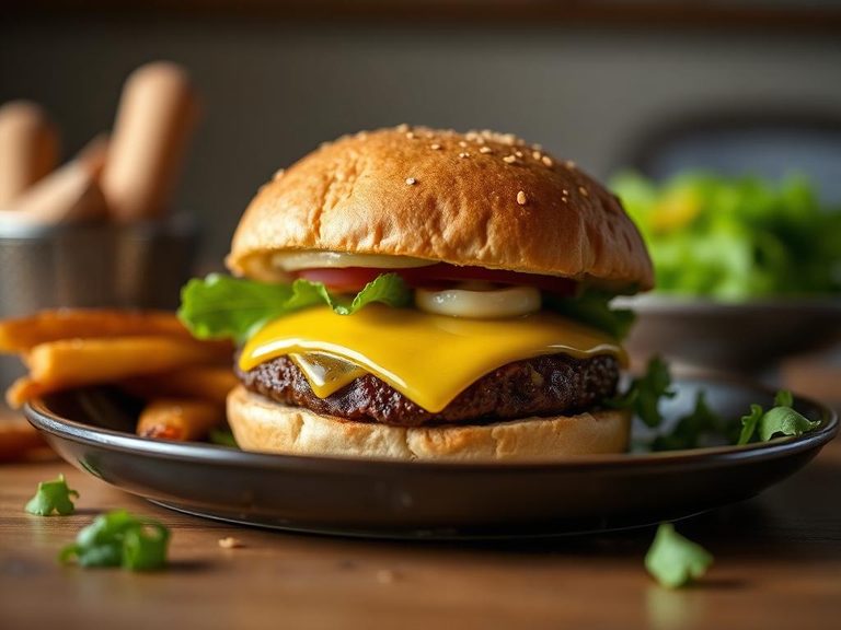 Swiss Cheeseburger