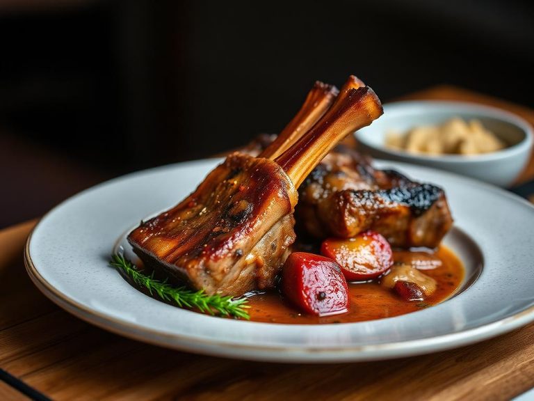 Swiss Zürich-style Braised Ribs (Zürcher Geschnetzeltes variant)