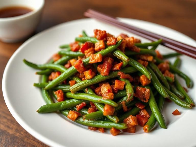 Szechuan Dry-Fried Green Beans