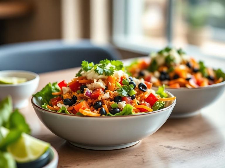 Taco salad bowls