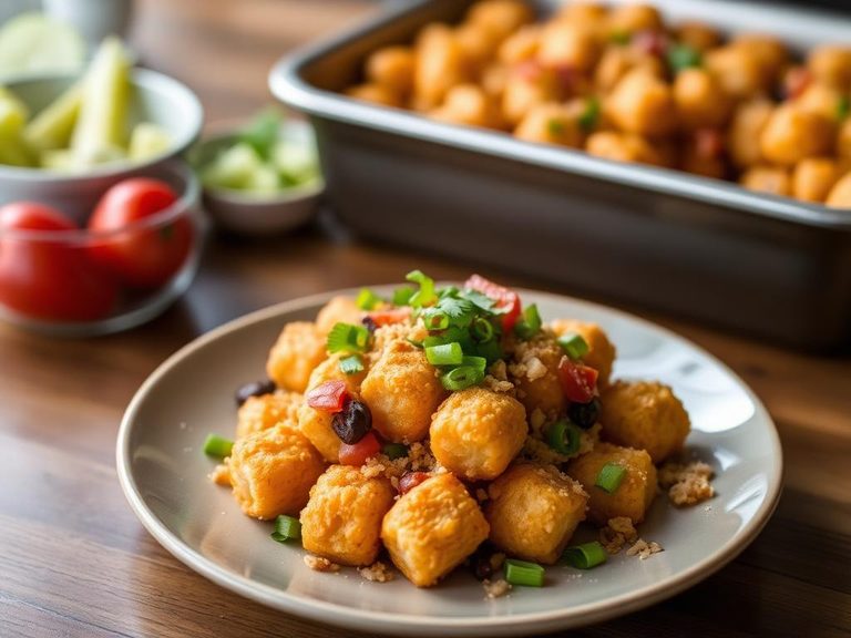Taco Tater Tot Bake