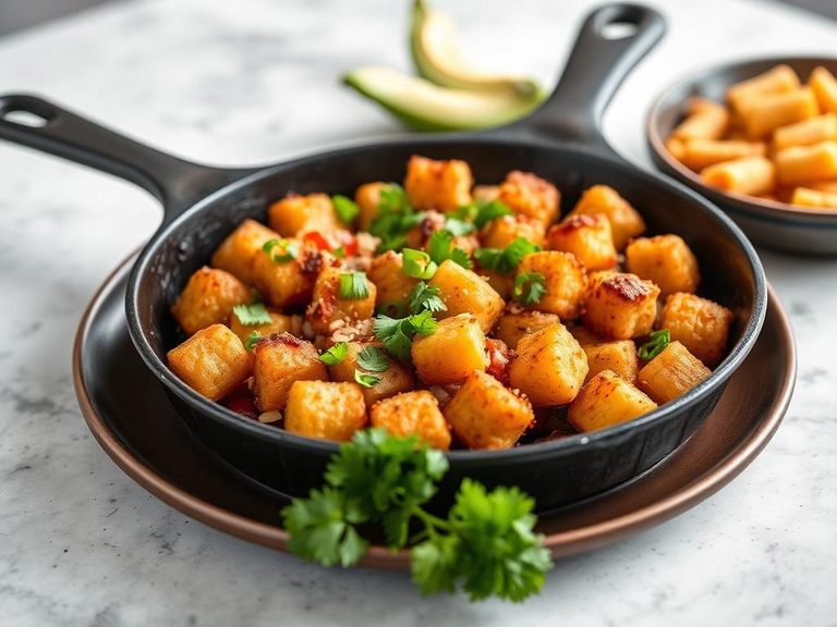 Taco Tater Tot Skillet