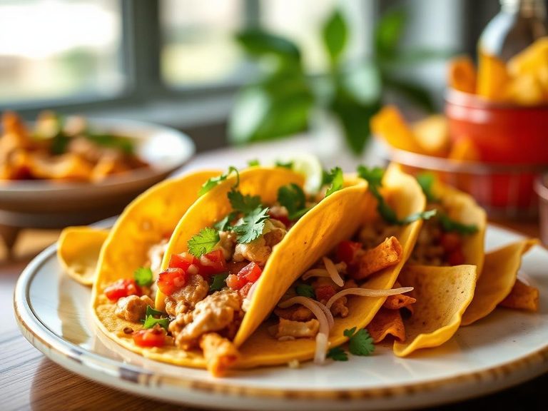 Tacos and nachos