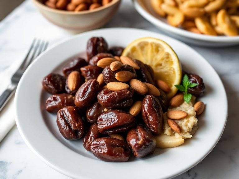 Tagine with Dates and Almonds