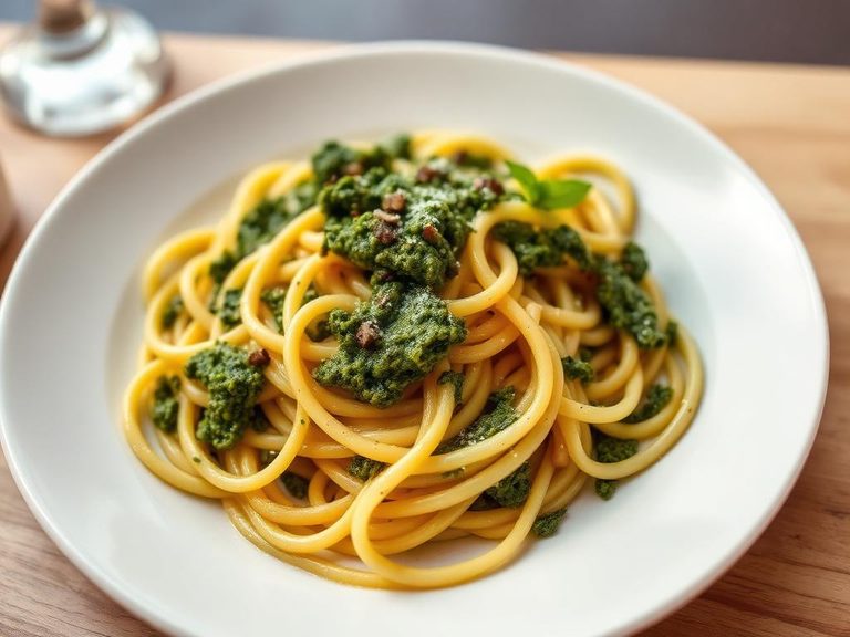 Tagliatelle al Pesto