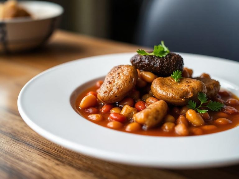 Tail Stew with Beans