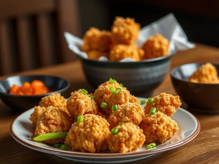 Taiwanese Popcorn Chicken (larger pieces)