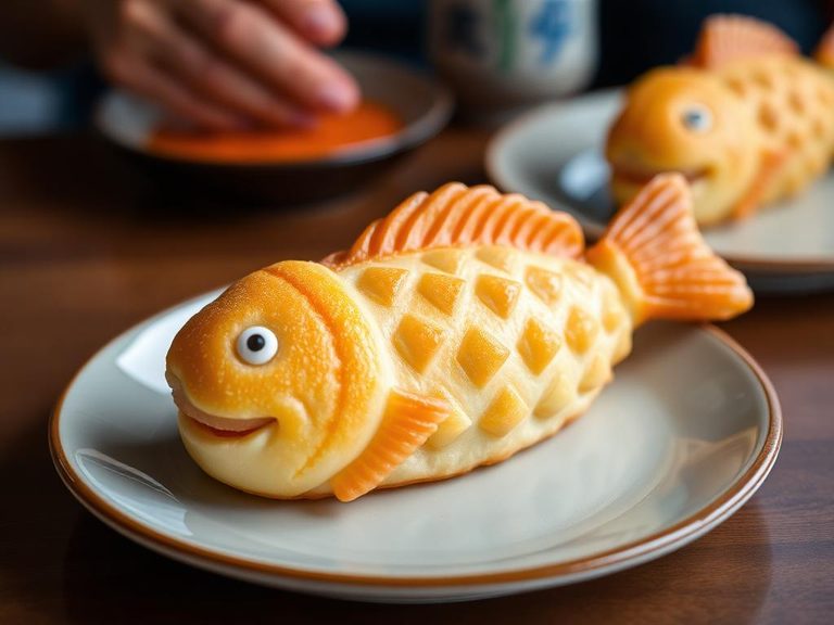 Taiyaki (Japanese Fish-Shaped Cake)