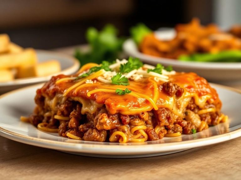 Tamale Casserole with Beef
