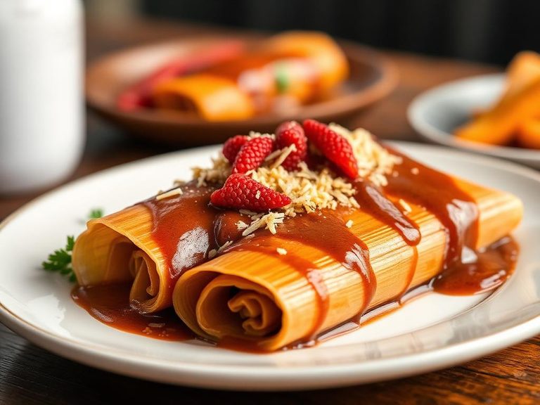 Tamales de Mole