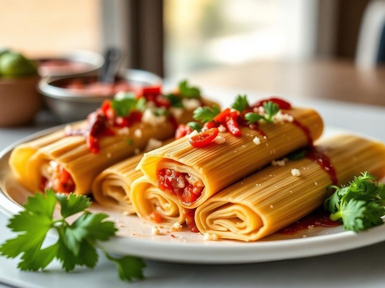 Tamales de Rajas