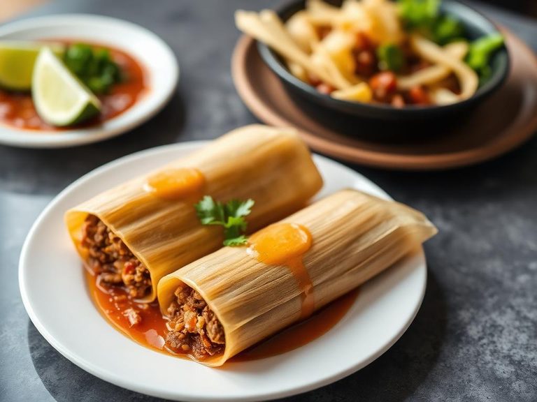 Tamales Sudados (steamed pork tamales)