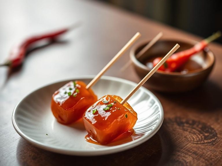 Tamarind lollipop (often with chili)