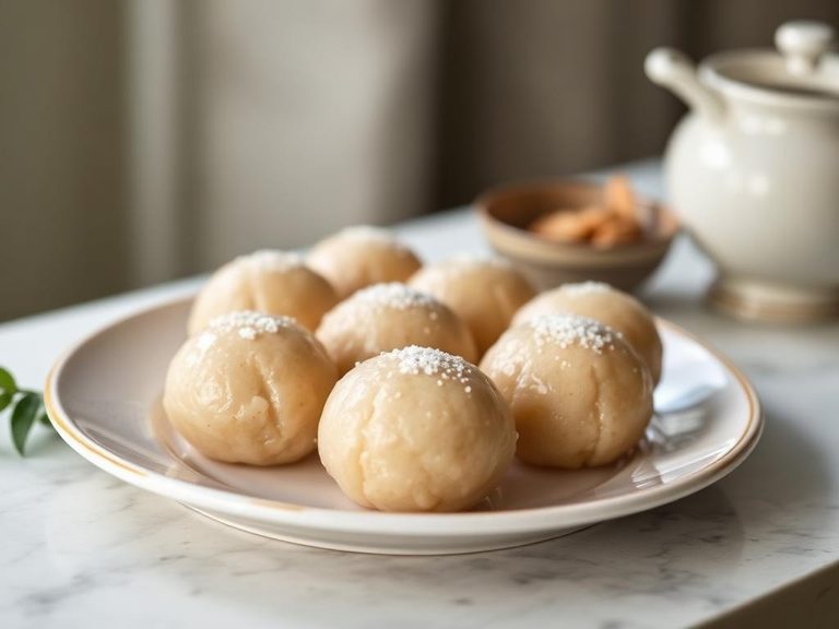 Tang Yuan (sweet glutinous rice balls)