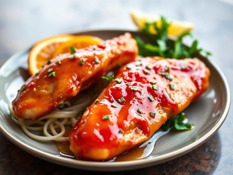 Tangerine Glazed Chicken