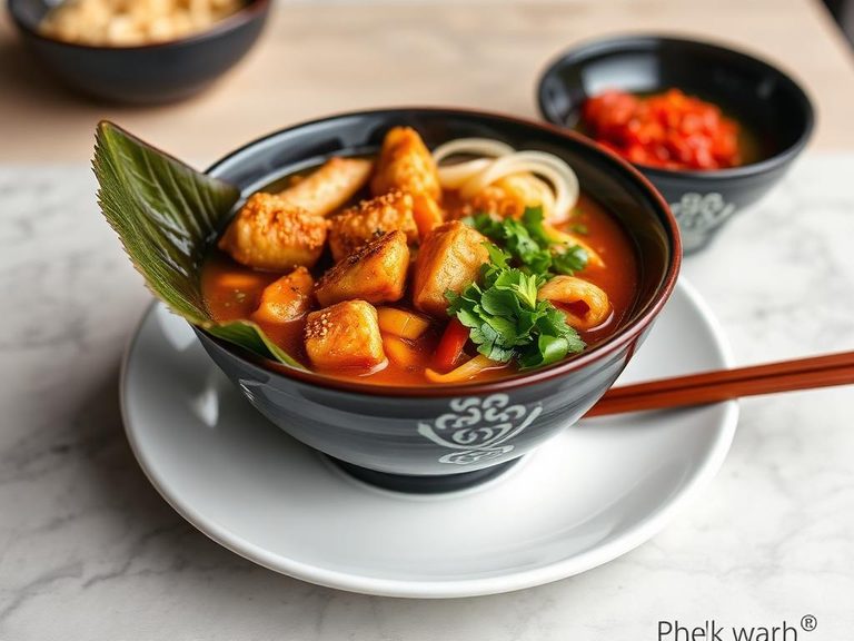 Tantanmen (spicy sesame ramen)