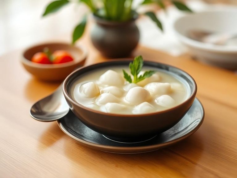 Tapioca Pearl Dessert Soup
