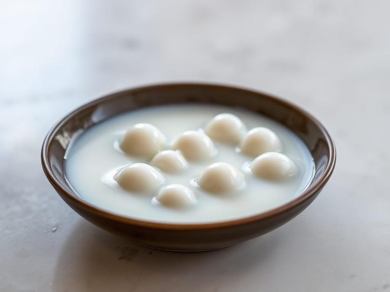 Tapioca Pearls in Coconut Milk