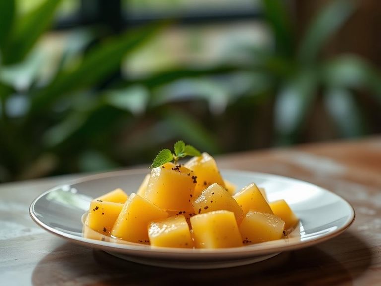 Tapioca with Mango