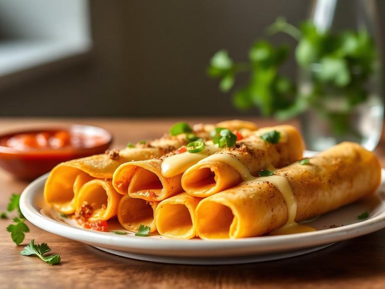 Taquitos con Queso