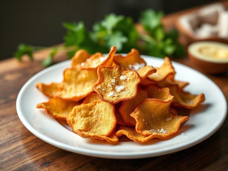 Taro Chips with Sea Salt