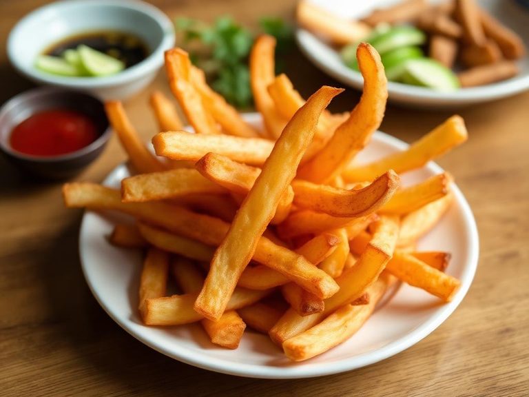 Taro Root Fries