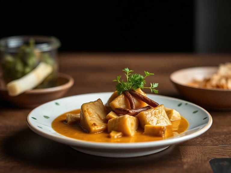 Taro Shoot Curry (Laing)