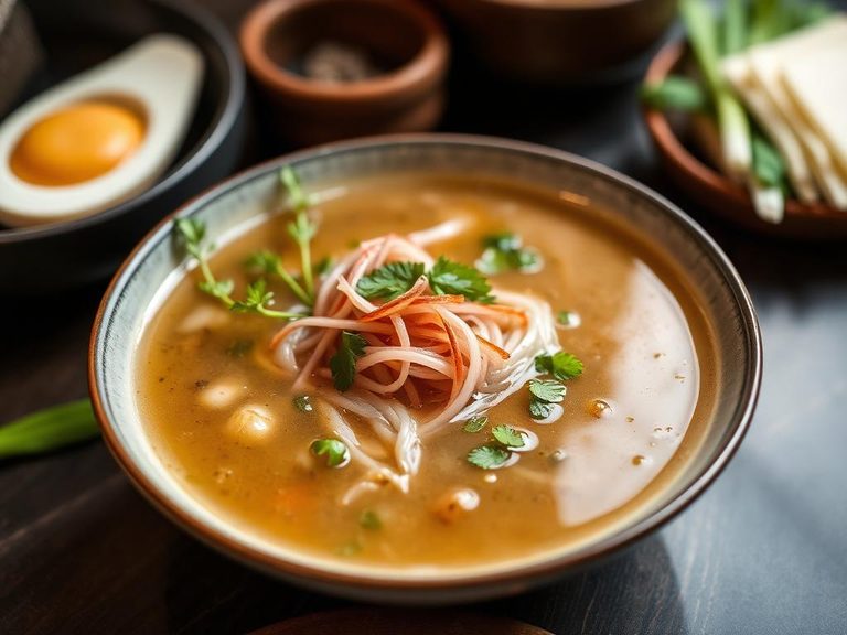Taro Shoot Soup