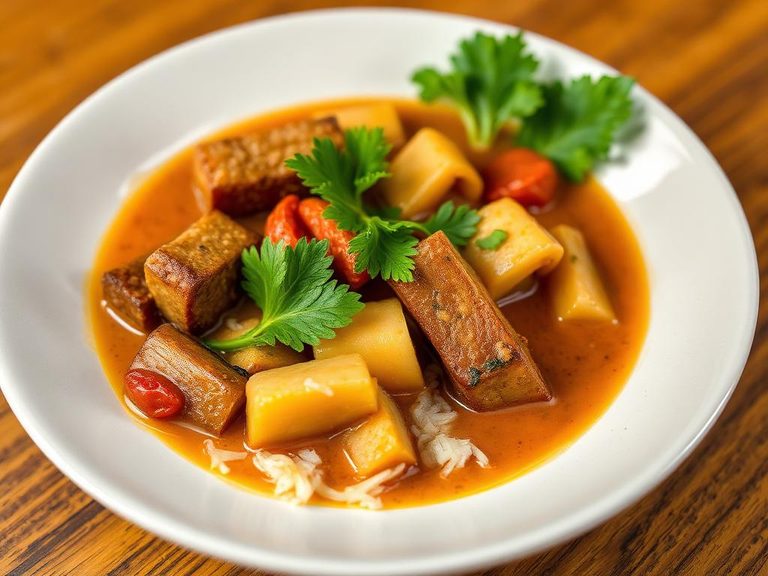 Taro Stem Curry (Thai)