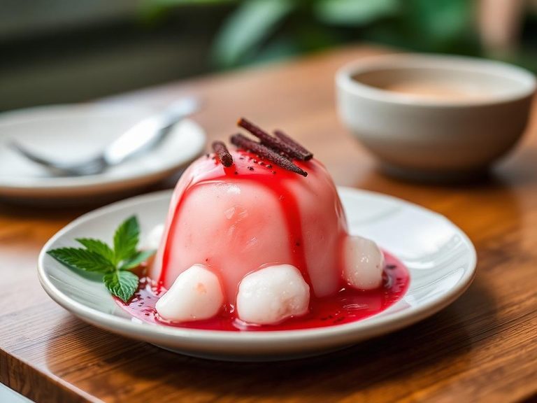 Taro Tapioca Dessert