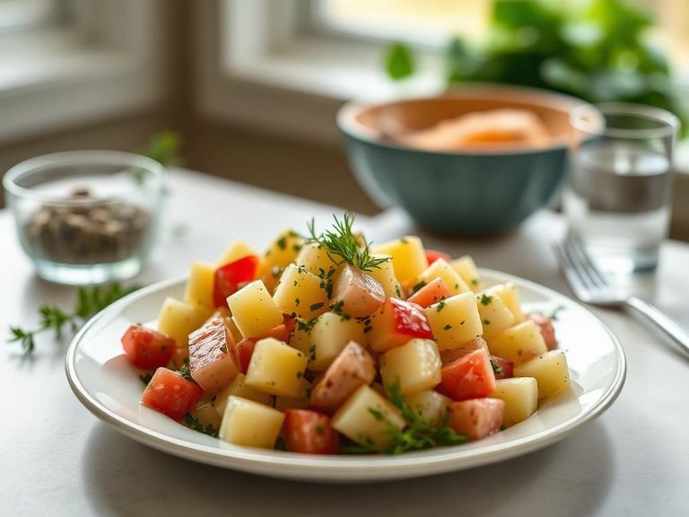 Tarragon potato salad