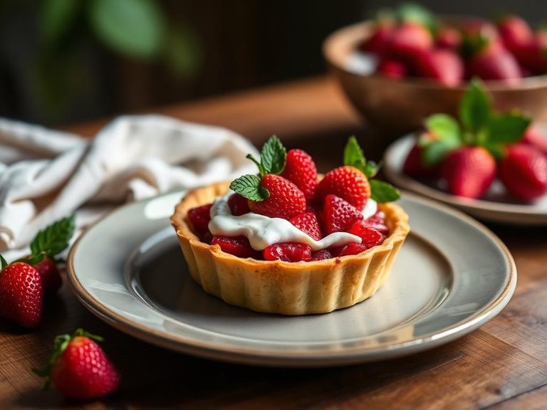 Tart aux Fraises