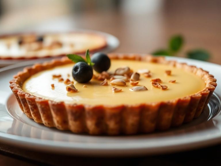 Tarta de Santiago (Almond Custard Tart)