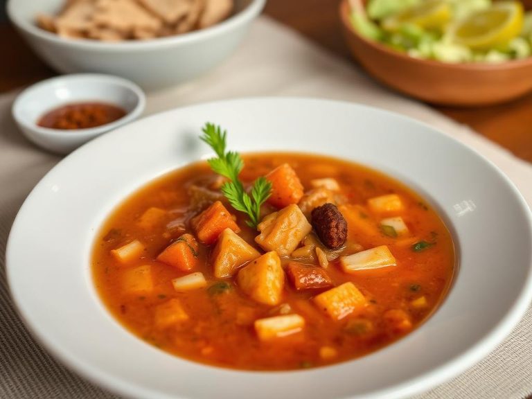 Tarwi soup (Andean)
